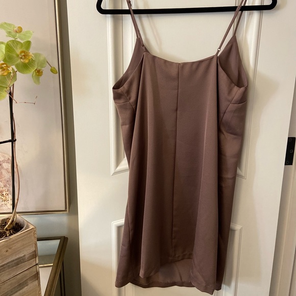 Dynamite Satin Slip Dress - Picture 3 of 4